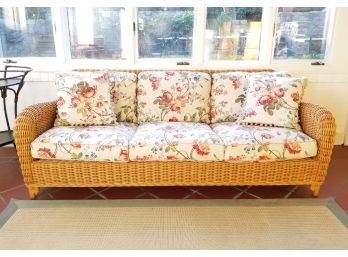 A Wicker Sofa By Donghia (Original Retail $5000+)
