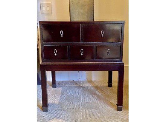 Thomas O'Brien For Hickory Chair Side Chests In Ebony Finish