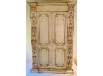 French Cournty Reproduction Armoire/ Entertaiment Cabinet