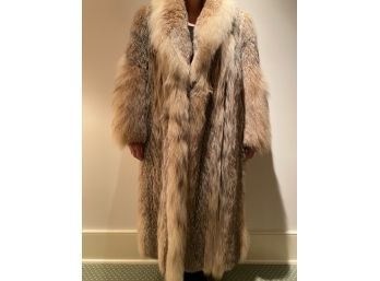 Lynx Fur Coat In Beautiful Condition