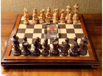 Double Weighted Staunton Rosewood Chess Set