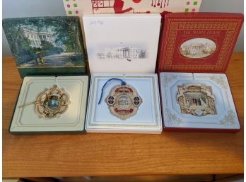 Spectacular White House Christmas Ornaments 2005 -2007