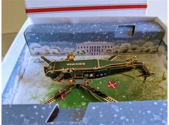 The White House Historical Association Christmas Ornament 2019 Of Sikorsky Airport!!