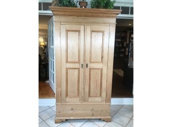 Stunning Antique Pine Cupboard From PRINCE OF WALES In Westport - Paid  $3,850 - FANTASTIC !