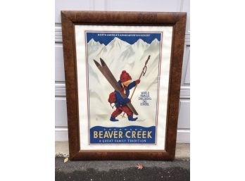 Fabulous Vintage Style BEAVER CREEK SKI SCHOOL Poster - Signed / Numbered - 11/500 - Please Read