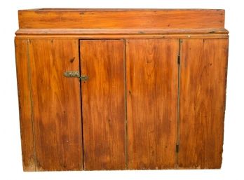 Antique Early 1800s Pine Dry Sink
