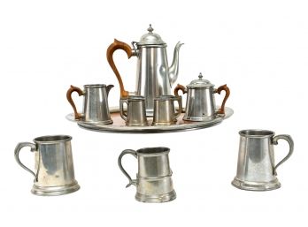 Collection Of Stieff And Manor Pewter