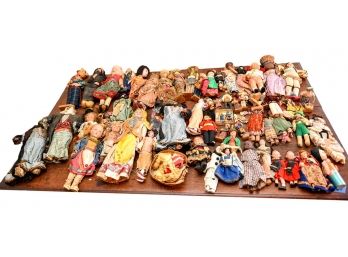 Collection Of Assorted Dolls From Foreign Countries