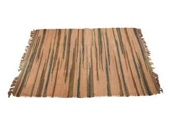 Vintage Flat Weave Contemporary Rug