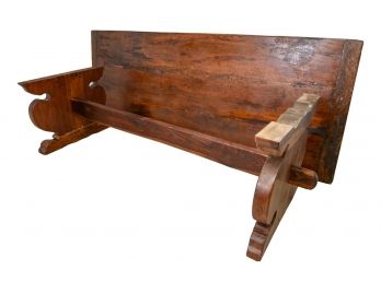 Antique Monks Trestle Table**