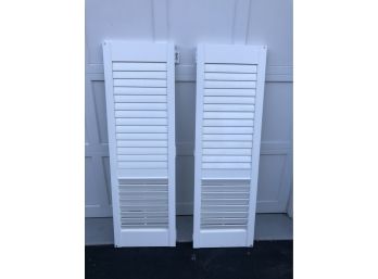 Pair Of Well Made Shutters