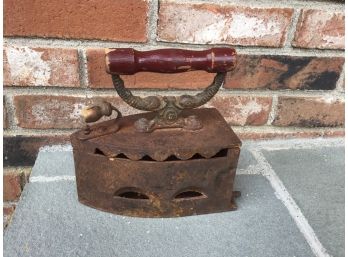 Heavy Vintage Cast Iron Iron