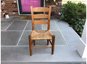 Vintage Oak Child’s Chair