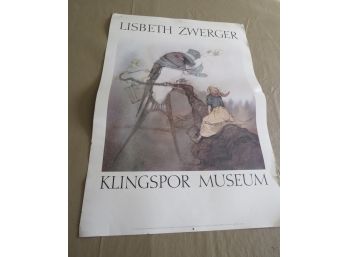 Lisbeth Zwerger Museum Poster Thumbelina