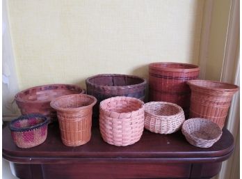 Collection Of Round Baskets
