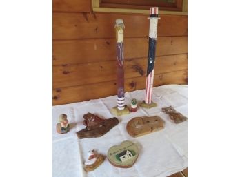Primitive Country Wood Lot