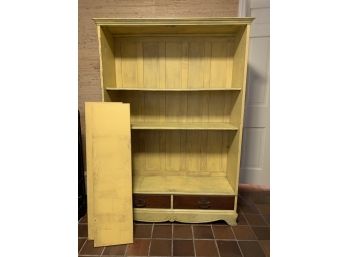 Yellow Bookcase/Kitchen Cupboard