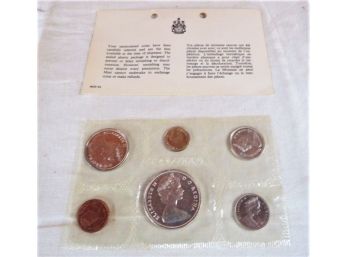 Uncirculated Canadian Proof Like Mint Set Silver Coins
