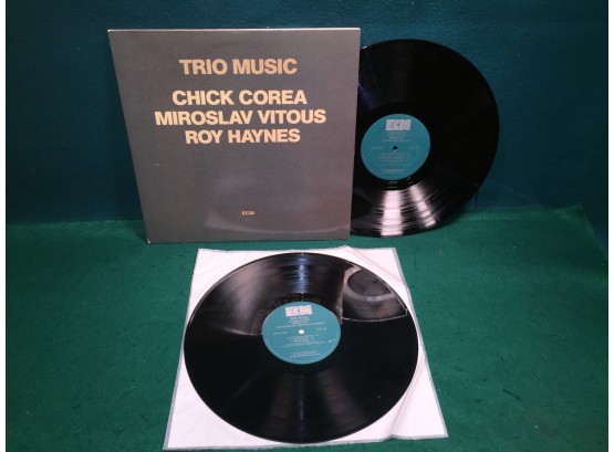 Chick Corea, Miroslav Vitous, Roy Haynes. Trio Music On ECM Records.