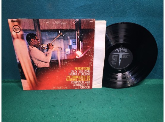 Dizzy Gillespie. Perceptions On Verve Records Stereo. Vinyl Is Very Good Plus Plus. Gatefold Jacket Is VG.