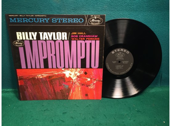 Billy Taylor. Impromptu On Mercury Records Stereo. Deep Groove Vinyl Is Very Good. With Jim Hall.