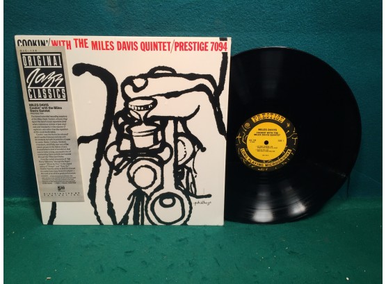 Cookin' With The Miles Davis Quintet On OJC Prestige Records Mono. Vinyl Is Mint. Never Played.
