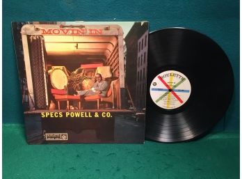 Specs Powell & Co. Movin' In On Roulette Birdland Series Records Mono. Heavy Platter Deep Groove Vinyl.