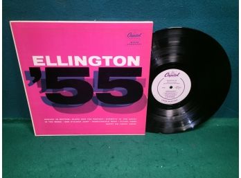 Duke Ellington. Ellington '55 On Capitol Records Mono. Vinyl Is Good Plus. Heavy Cardboard Jacket Is VG Plus.