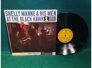 Shelly Manne & His Men At The Black Hawk Vol. I On Contemporary Records Mono. Deep Groove Vinyl Is Near Mint.