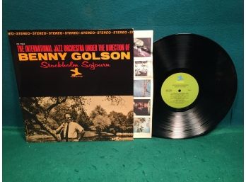 Benny Golson. Stockholm Sojourn On Prestige Records Stereo. Viny Is Near Mint.