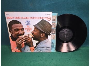 Jimmy Smith & Wes Montgomery On Verve Records Stereo. Vinyl Is Very Good Minus.