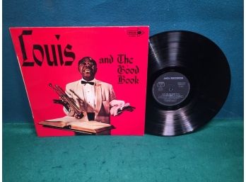 Louis Armstrong And The Good Book On Spanish Import MCA Records Stereo. Vinyl Is Very Good Minus.