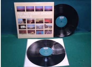 Pat Metheny Group. Travels On ECM Records. Double Vinyl Is Very Good Plus Plus. Recorded Live In Concert.