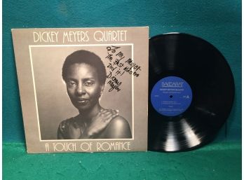Dickey Meyers Quartet. A Touch Of Romance On Baccarat Records. Vinyl Is Near Mint. Jacket Is Signed.