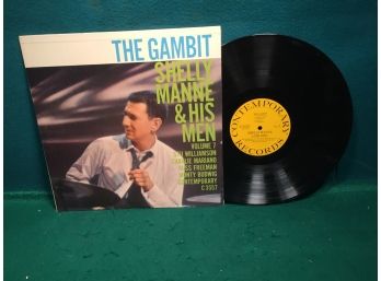 Shelly Manne & His Men. The Gambit On Contemporary Records Mono. Deep Groove Vinyl Is Near Mint.