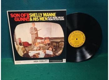 Shelly Manne & His Men. Son Of Gunn!! On Contemporary Records Monophonic. DG Vinyl Is Very Good Plus Plus.