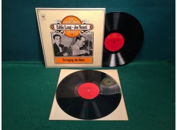 Eddie Lang - Joe Venuti. Stringing The Blues Columbia Records. Double Vinyl Is Very Good Plus - Very Good Plus