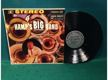 Lionel Hampton. Hamp's Big Band On Audio Fidelity Records Stereo. Deep Groove Vinyl Is Very Good Plus.
