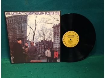 The Art Farmer Benny Golson Jazztet. Back To The City On Contemporary Records. Vinyl Is Near Mint.