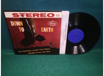 The Ramsey Lewis Trio Plays Music From The Soil. Down To Earth On Mercury Records Stereo.