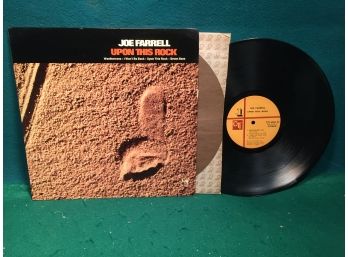 Joe Farrell. Upon This Rock On CTI Records Stereo. Vinyl Is Very Good. Laminated Cardboard GF Jacket VG Plus.