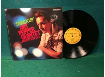 Art Pepper Quintet. 'Smack Up' On Contemporary Records OJC Mono. Vinyl Is Near Mint. Jacket Is Very Good.