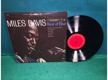 Miles Davis. Kind Of Blue On Columbia Records Stereo. Vinyl Is Near Mint. Jacket Is Very Good Plus Plus.