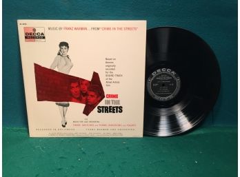 Soundtrack From Crime In The Streets On Decca Records Mono. Music By Franz Waxman.