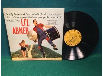 Shelly Manne And His Friends: Andre Previn & Leroy Vinnegar On Contemporary Records Mono. DG Vinyl Is NM.