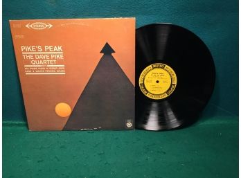 The Dave Pike Quartet. Pike's Peak On Epic Records Stereo. Vinyl Is Good Plus To Very Good.