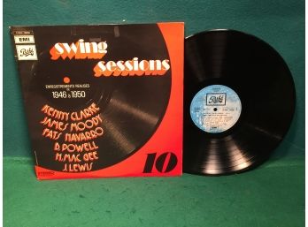 Kenny Clarke, James Moody, Fasts Navarro, Bud Powell. Swing Sessions On French Import Pathe Records Mono.