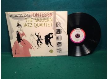 The Modern Jazz Quartet. Fontessa On Atlantic Records. Deep Groove Vinyl Is Very Good Plus - VG Plus Plus.