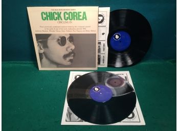 Chick Corea. Circling In On Blue Note Records Stereo. Double Vinyl Is Very Good Plus Plus - Near Mint.
