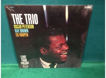 Oscar Peterson. Ray Brown. Ed Thigpen. Live From Chicago. The Trio On Verve Records Stereo. Sealed.